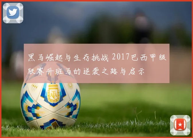 黑马崛起与生存挑战 2017巴西甲级联赛升班马的逆袭之路与启示